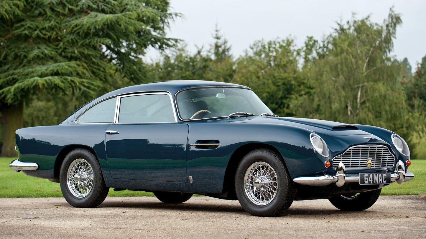 Aston Martin Db5 Uk Hd Art Keychain