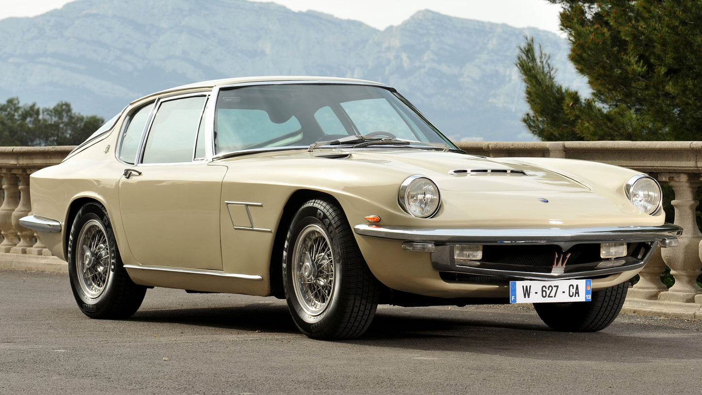 Maserati Mistral Hd Art Jigsaw Puzzle