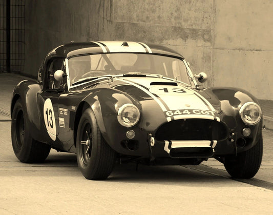 1963 Ac Cobra Silverstone Classic Vintage Retro Car Picture Photo