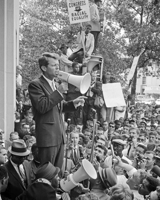 1963 Attorney General Robert Kennedy Glossy Magnet Civil Rights Print Rfk