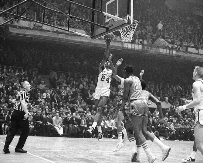 1963 Boston Celtics Sam Jones Glossy Magnet Basketball Magnet Hof 2006