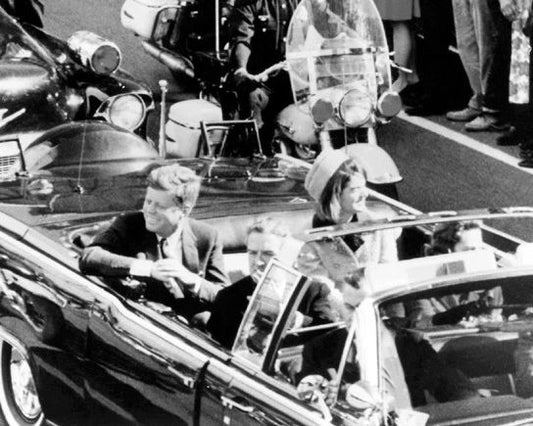 1963 Jfk John F Kennedy At Dallas Tx Glossy Us President Photo Print Poster 1