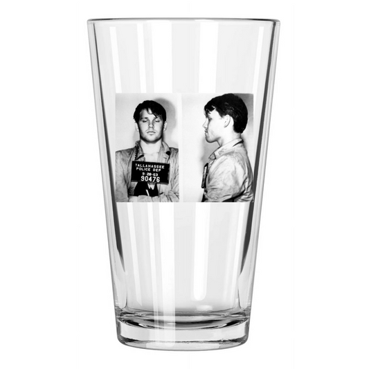 1963 Jim Morrison Mugshot Photo The Doors Singer Pint Beer Drinking Glass