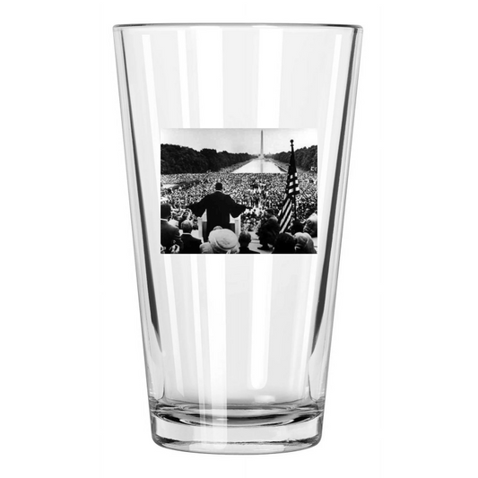 1963 Martin Luther King Jr African American Civil Rights! Pint Beer Glass