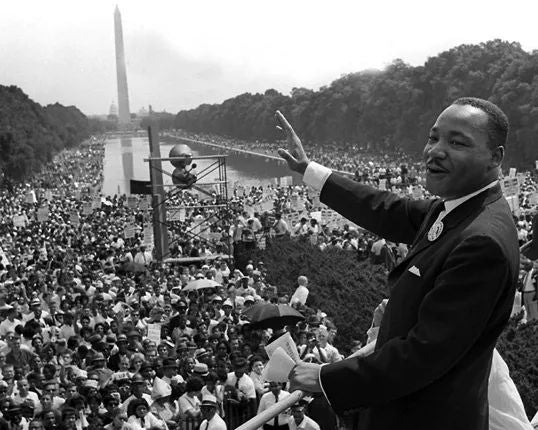 1963 Martin Luther King Jr Glossy Magnet Print Civil Rights Magnet