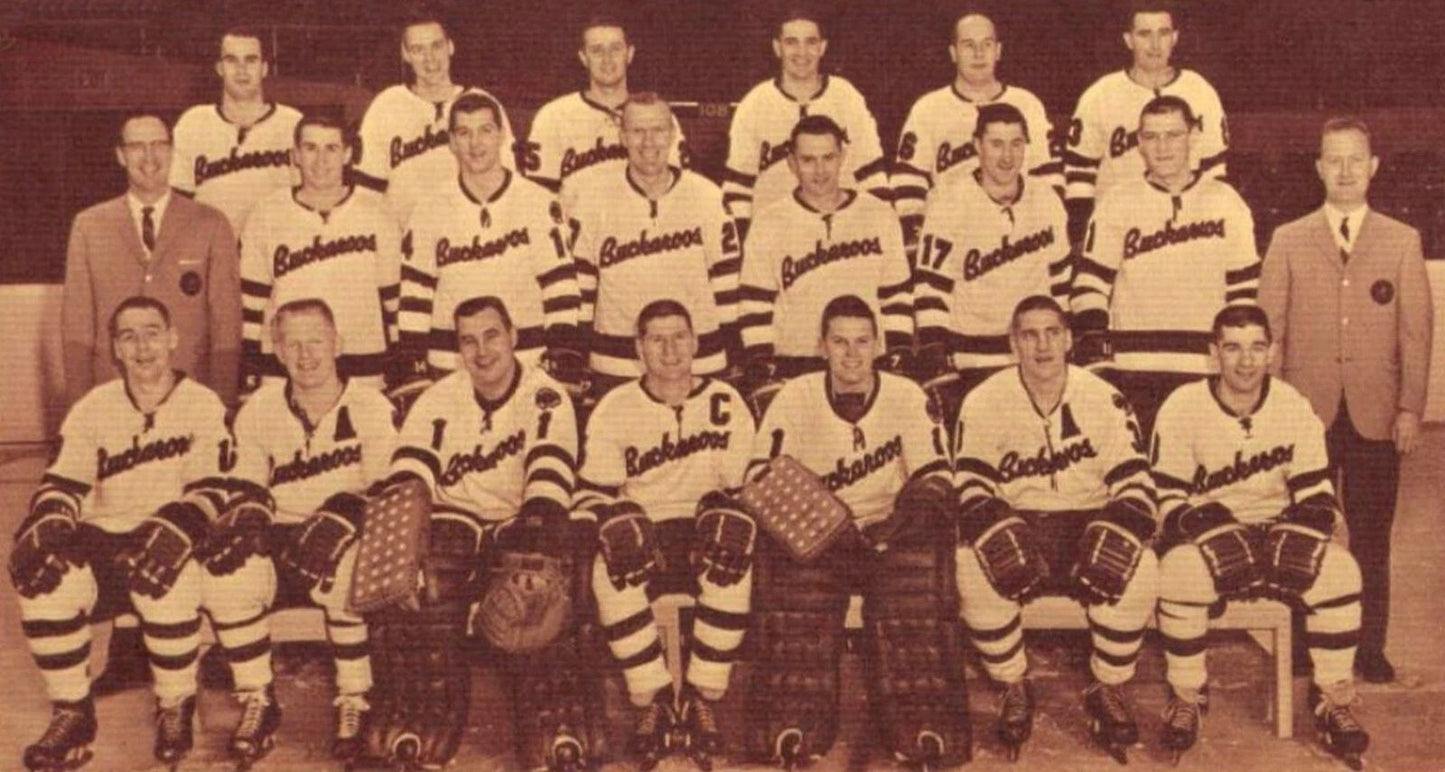1963 Portland Buckaroos Photo Hockey Whl