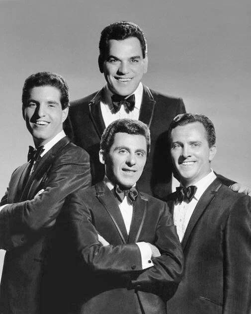 1963 Quartet Group Frankie Valliand The Four Seasons Glossy Keychain Keychain