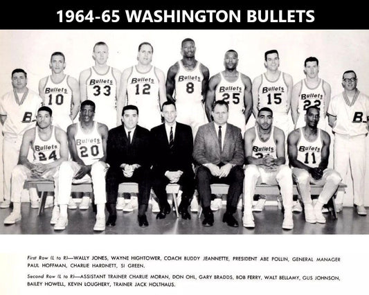 65 Baltimore Bullets Team Magnet Picture Basketball Nba