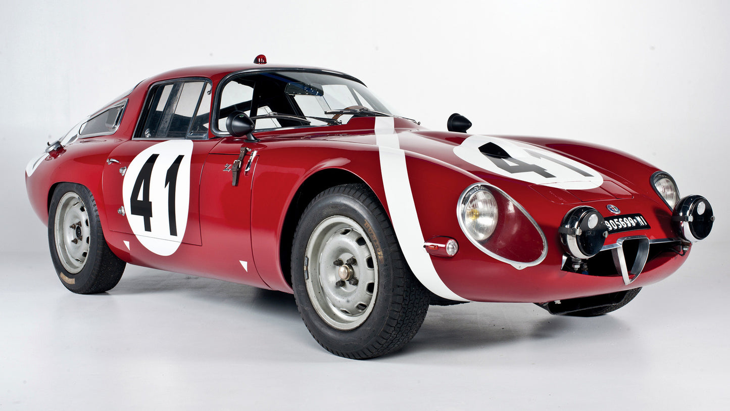 Alfa Romeo Giulia Tz Hd Art Keychain