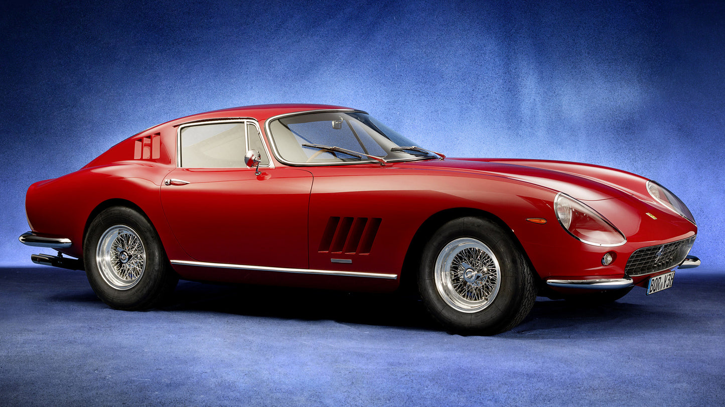 Ferrari Gtb Uk Hd Art Keychain