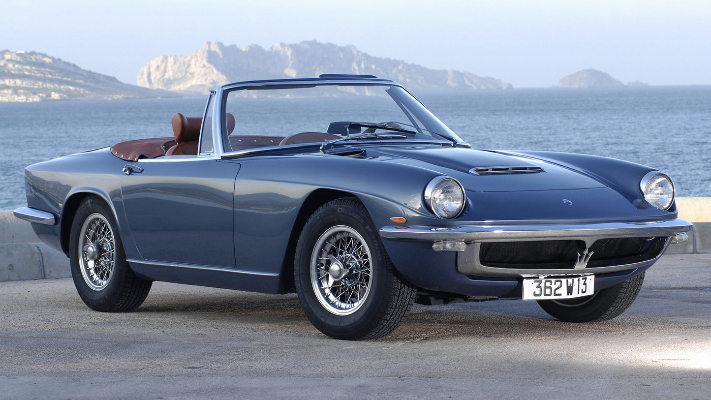 Maserati Mistral Spyder Hd Art Print Poster