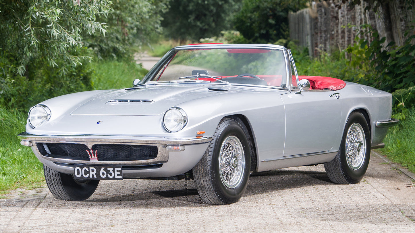 Maserati Mistral Spyder Hd Art Print Poster
