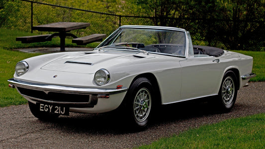 Maserati Mistral Spyder Uk Hd Art Print Poster