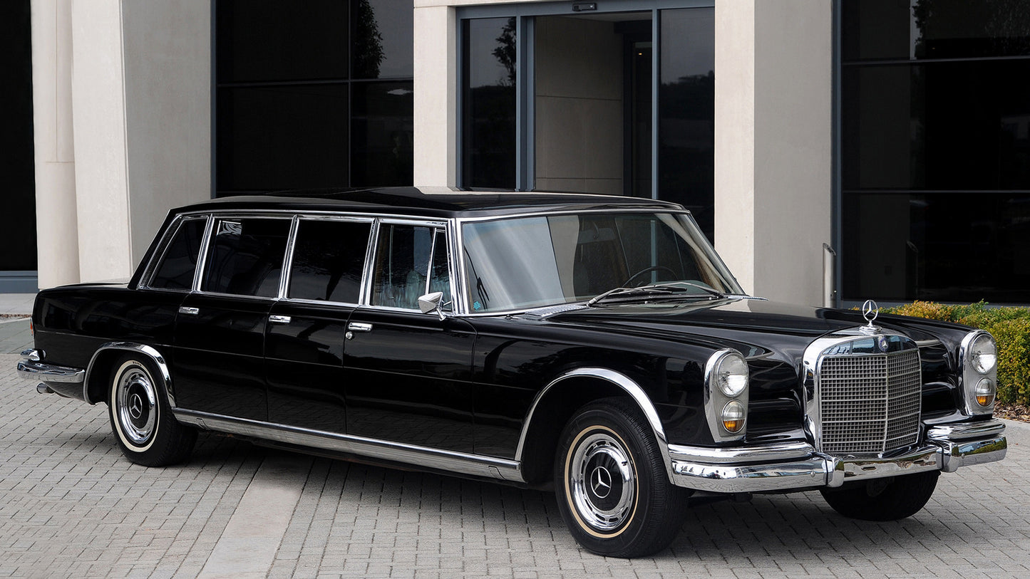 Mercedes Benz Pullman Door Us Hd Art Magnet