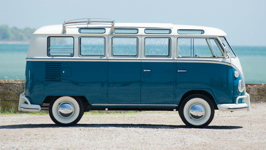 Volkswagen T1 Samba Bus Us Hd Art Keychain