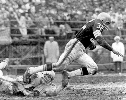 1964 Cleveland Browns Jim Brown Glossy Magnet Football Magnet Hof 71