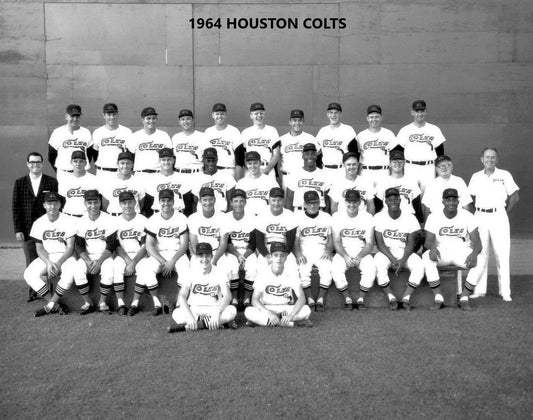 1964 Houston Colts Team Photo Baseball Mlb Picture 300 Piece Jigsaw Puzzle