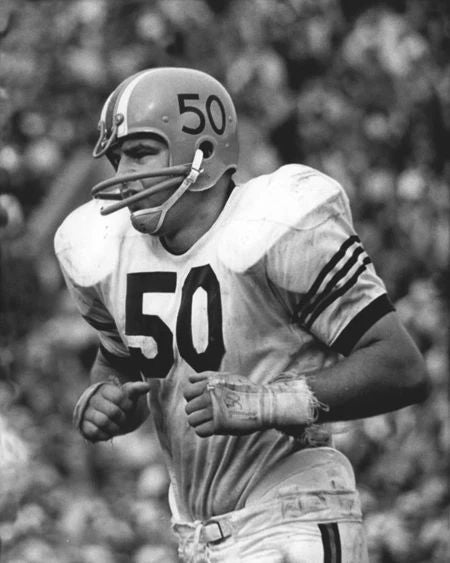 1964 Illinois Illini Dick Butkus Glossy Keychain Ncaa College Football Keychain