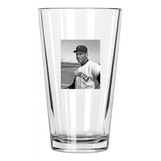 1964 Orlando Cepeda Photo San Francisco Giants Pint Beer Drinking Glass