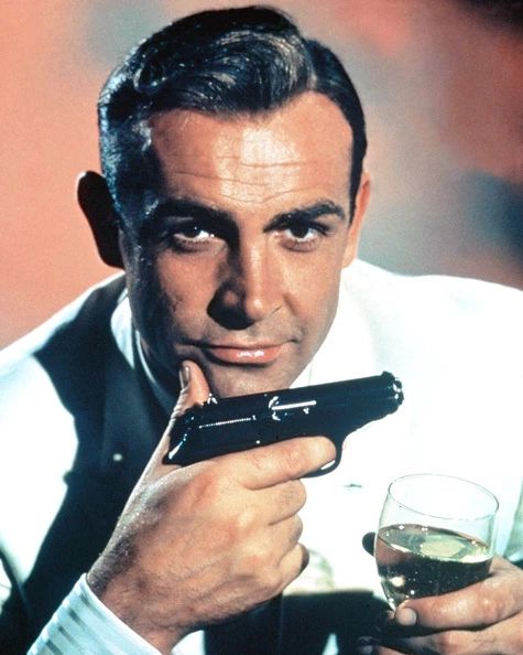 1964 Sean Connery Glossy Magnet Goldfinger James Bond 007 Promotional Print