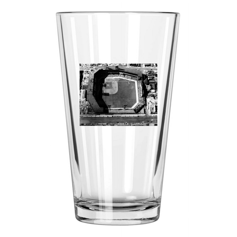 1964 St Louis Cardinals Sportsmans Park Busch Stadium Pint Beer Drinking Glass