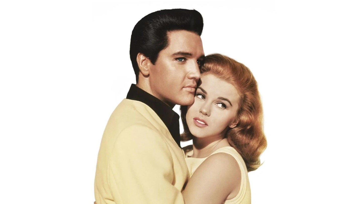 1964 Viva Las Vegas Movie Keychain Elvis Presley Ann Margret Lucky