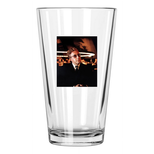 1964 War Film Dr Stangelove Photo Peter Sellers Movie Pint Beer Drinking Glass