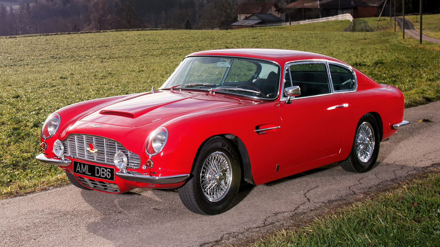 Aston Martin Db6 Hd Art Keychain