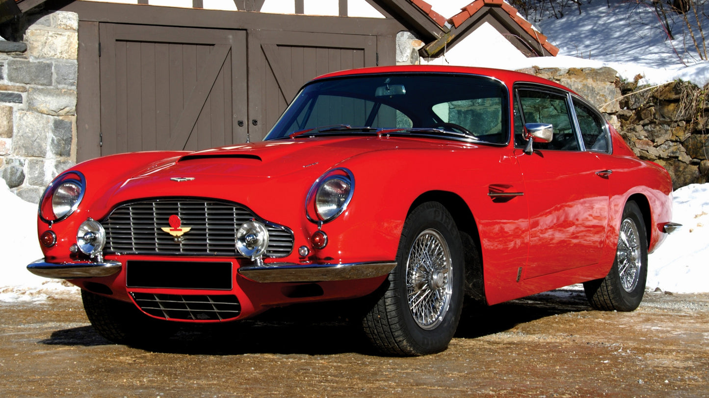 Aston Martin Db6 Hd Art Keychain