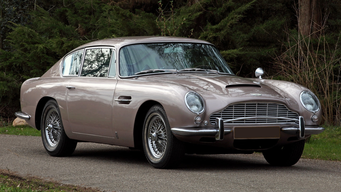 Aston Martin Db6 Vantage Hd Art Keychain