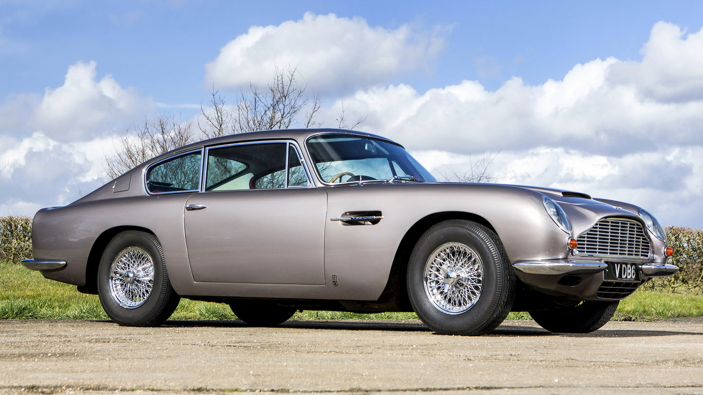 Aston Martin Db6 Vantage Uk Hd Art Jigsaw Puzzle
