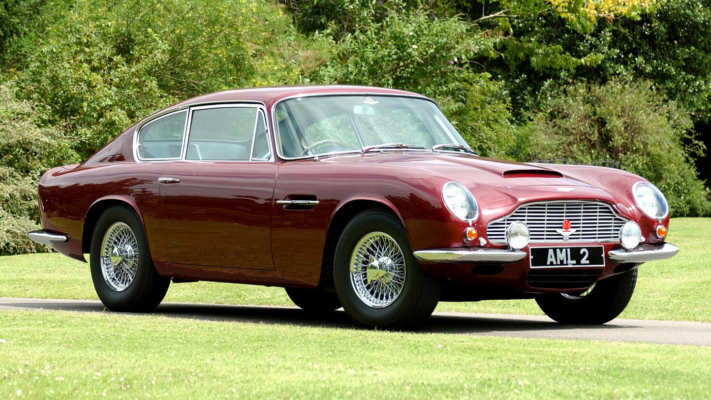 Aston Martin Db6 Vantage Uk Hd Art Keychain