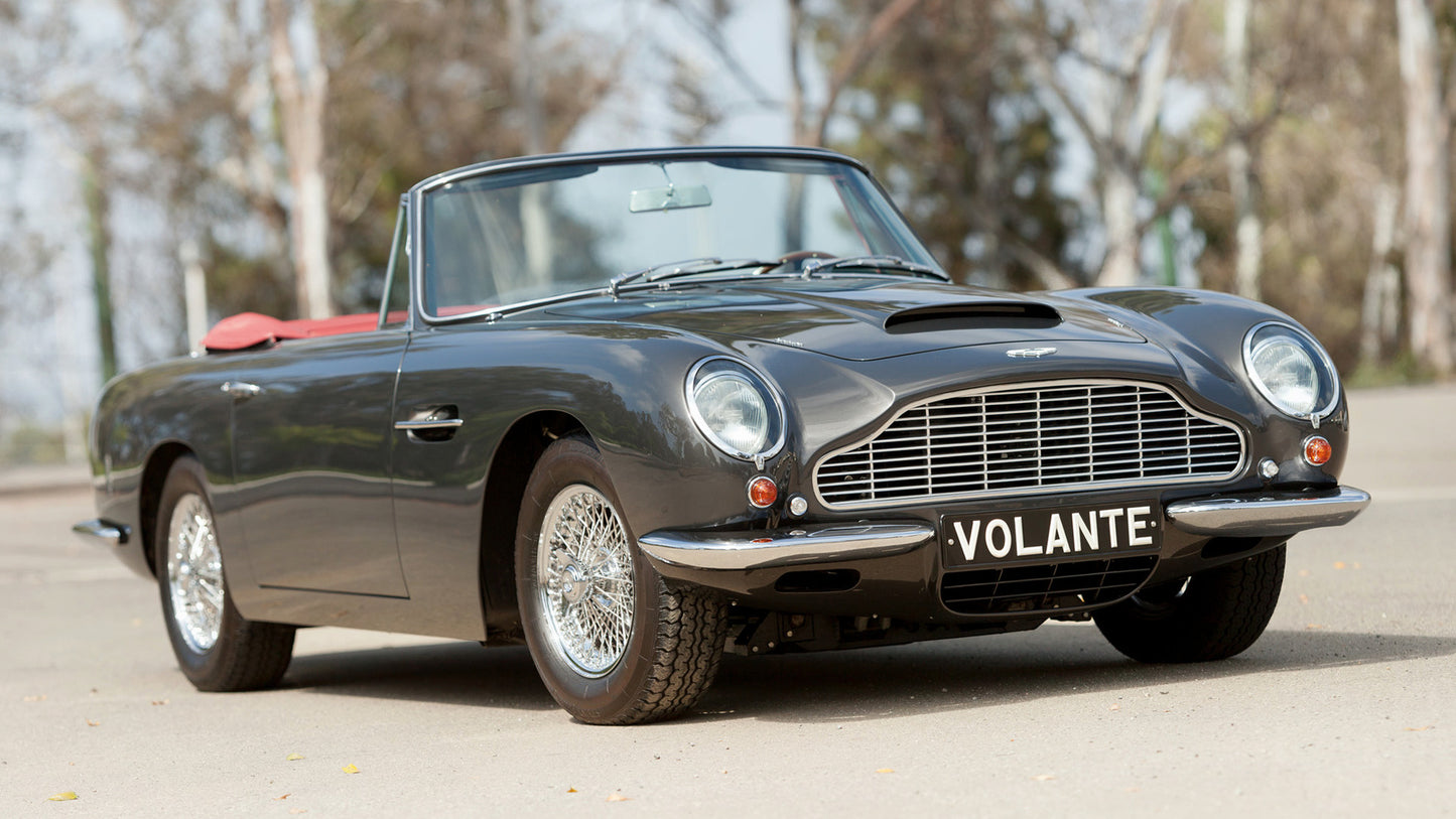 Aston Martin Db6 Volante Hd Art Keychain