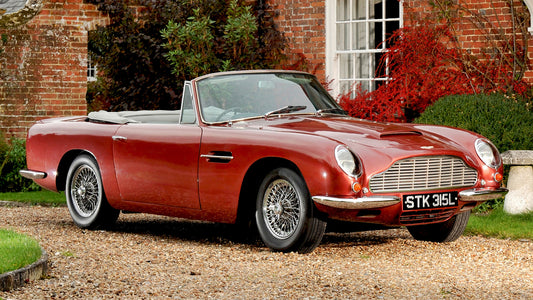 Aston Martin Db6 Volante Uk Hd Art Jigsaw Puzzle