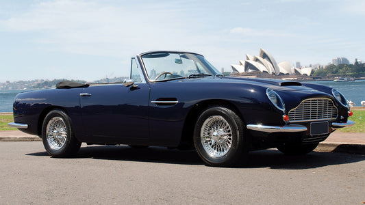 Aston Martin Db6 Volante Uk Hd Art Jigsaw Puzzle