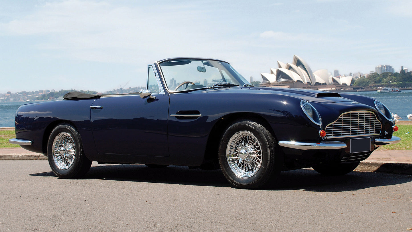 Aston Martin Db6 Volante Uk Hd Art Keychain