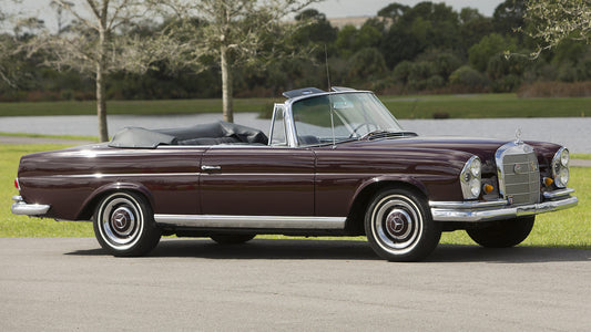 Mercedes Benz Se Cabriolet Us Hd Art Print Poster