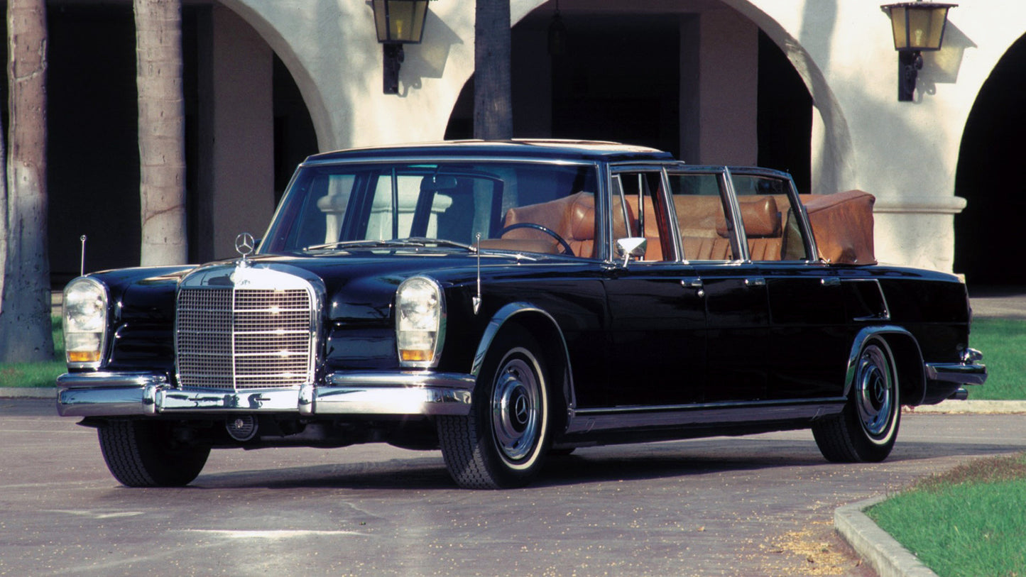 Mercedes Benz Pullman Landaulet Hd Art Jigsaw Puzzle