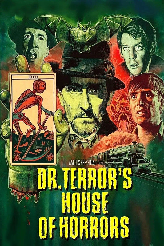 1965 Dr Terrors House Of Horrors Movie Keychain Peter Cushing
