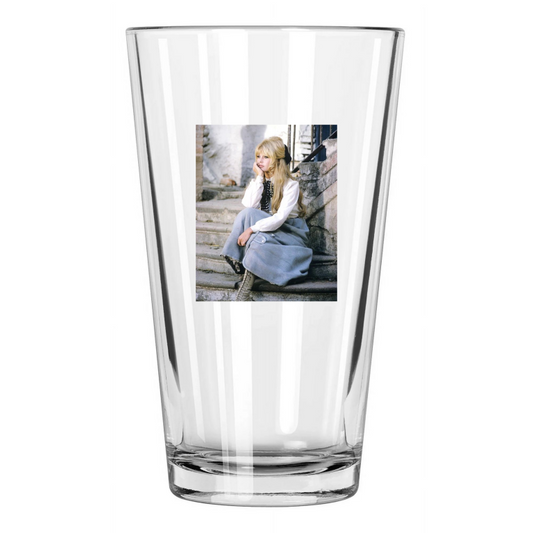 1965 Film Actress Brigitte Bardot Photo 'Viva Maria' Pint Beer Drinking Glass