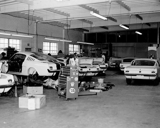 1965 Mustang Shelby Gt 350 Factory Assembly Classic Car Picture Photo
