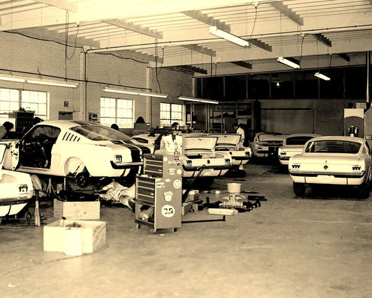 1965 Mustang Shelby Gt 350 Factory Assembly Vintage Car 300 PCS Jigsaw Puzzle