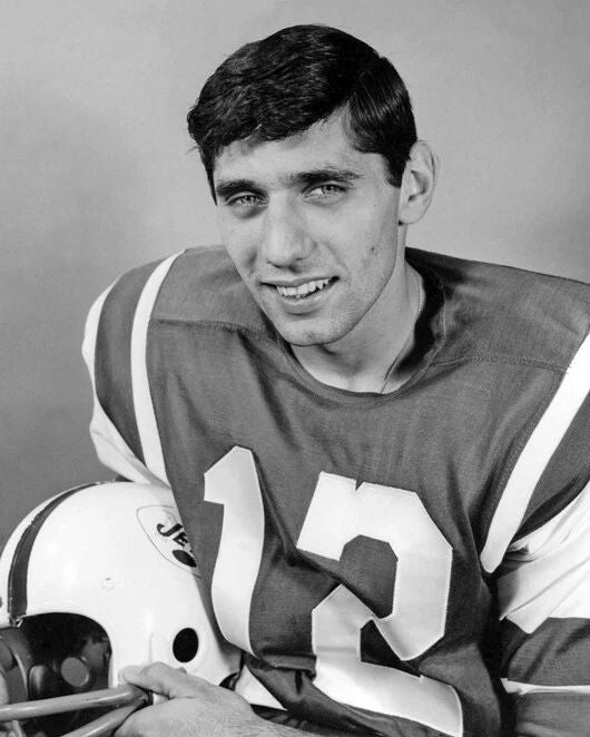 1965 New York Jets Joe Namath Glossy Photo Rookie Print Poster Hof 85