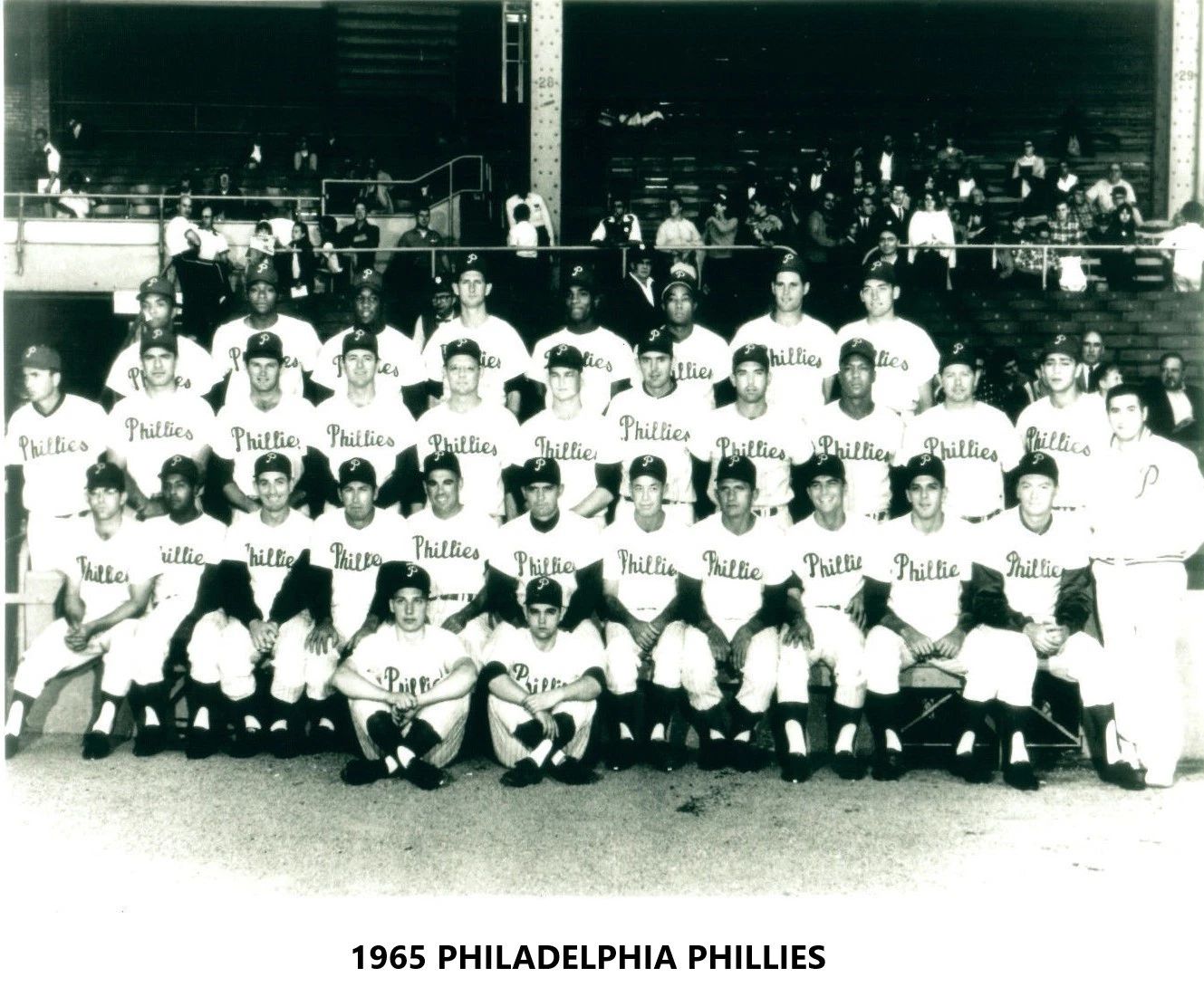 1965 Philadelphia Phillies Team Magnet Baseball Picture Mlb
