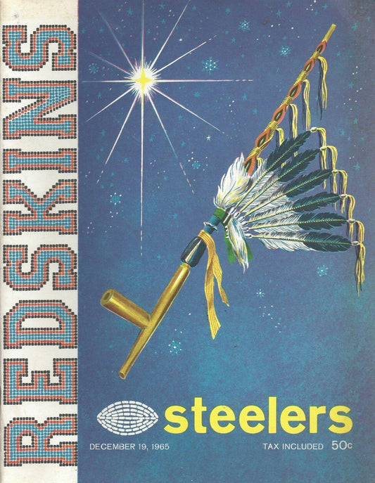 1965 Pittsburgh Steelers Vs Washington Redskins Football Nfl 300 PCS Jigsaw