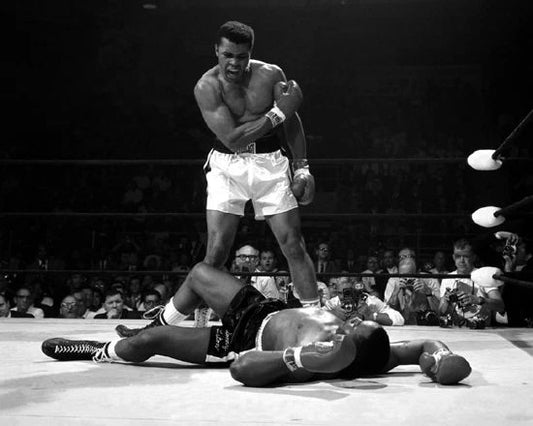 1965 Title Fight Muhammad Ali Vs Sonny Liston Boxing Keychain Keychain