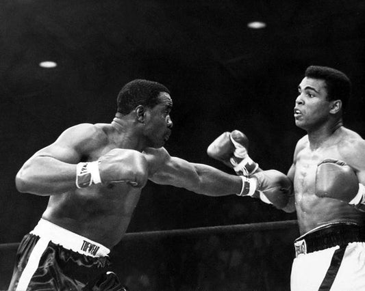 1965 Title Fight Muhammad Ali Vs Sonny Liston Photo 'Rematch' Glossy Print