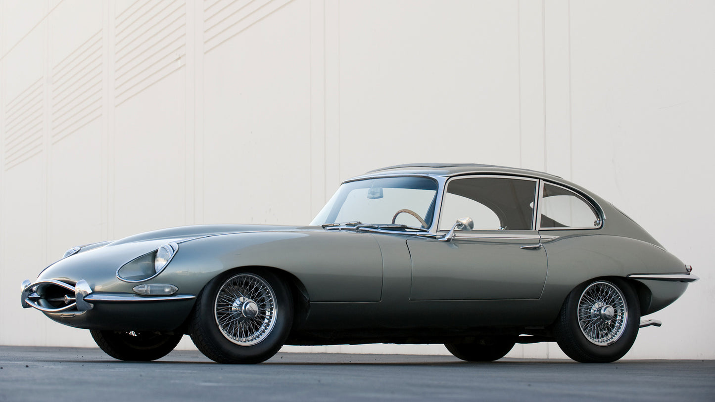 Jaguar E Type Plus Coupe Hd Art Jigsaw Puzzle