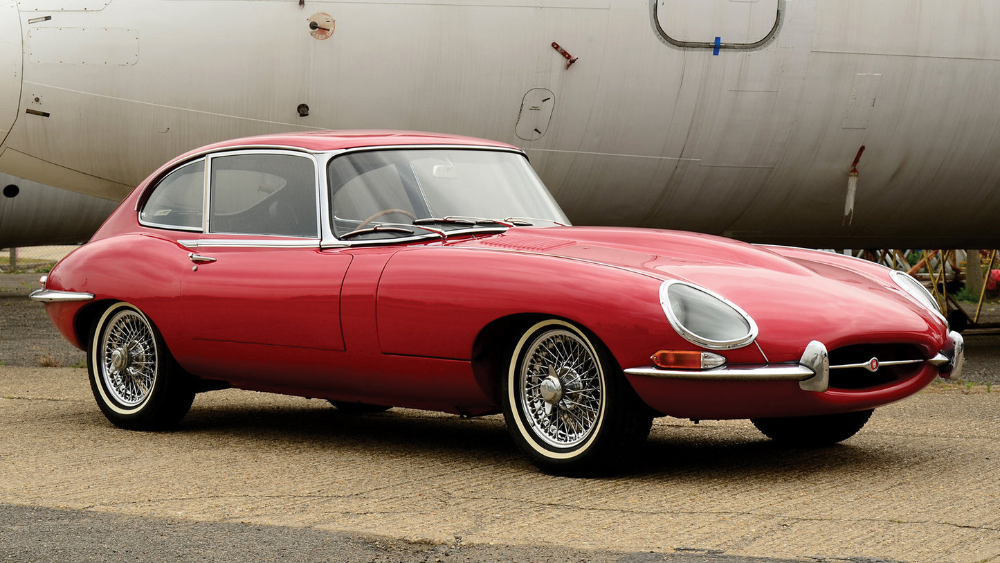 Jaguar E Type Plus Coupe Uk Hd Art Jigsaw Puzzle