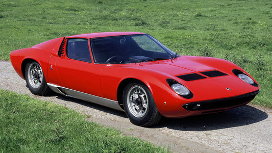 Lamborghini Miura Uk Hd Art Print Poster